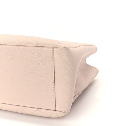 Chanel Caviar Quilted Grand Shopping Tote GST Light Pink 10 of 10