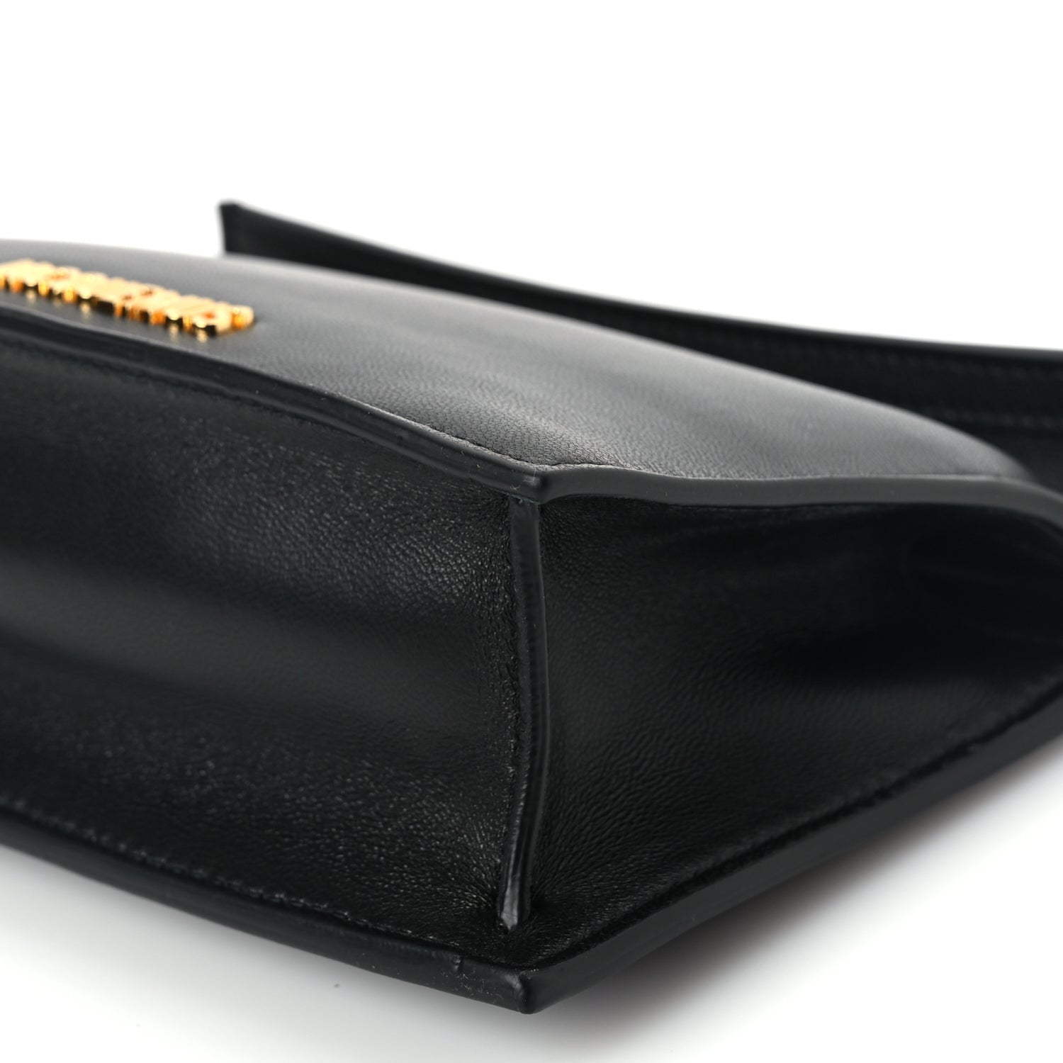Jacquemus Smooth Calfskin La Petite Pochette Rond Carre Black 8 of 8