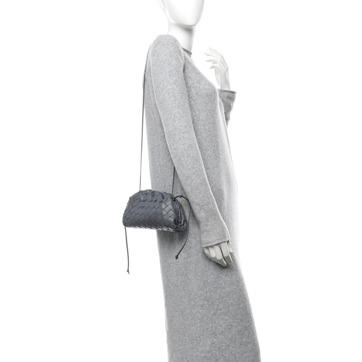 Nappa Intrecciato The Mini Pouch Thunder