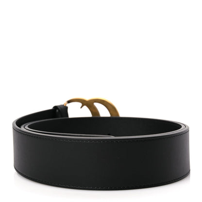 Gucci Calfskin Double G 40mm Belt 105 42 Black 2 of 5