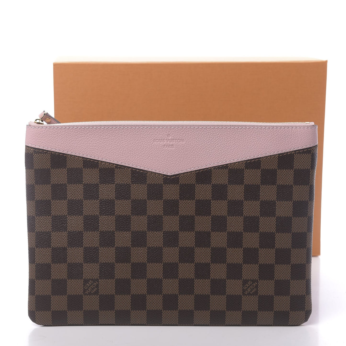 Damier Ebene Daily Pouch Rose Poudre