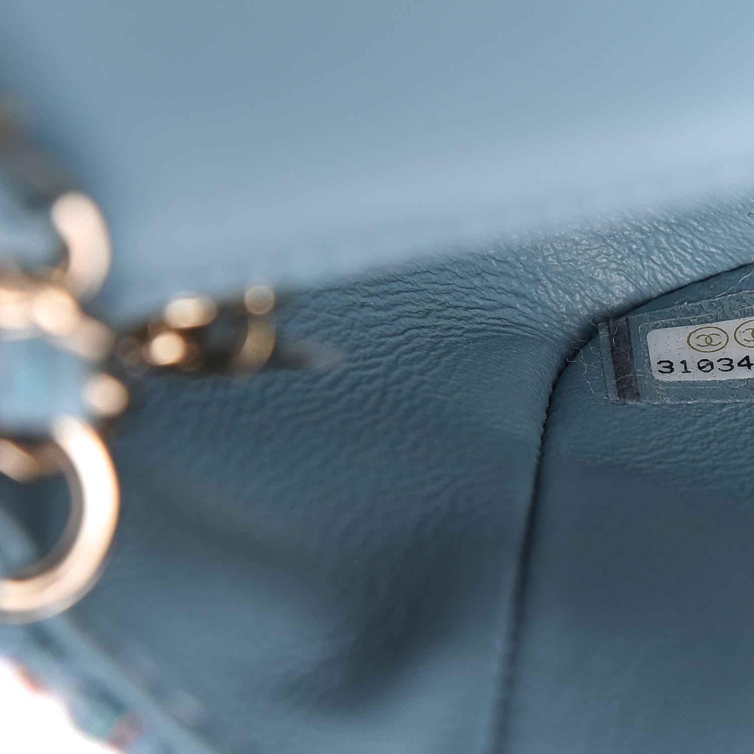 Chanel Tweed Quilted Mini Rectangular Flap Turquoise Purple White Red 9 of 10