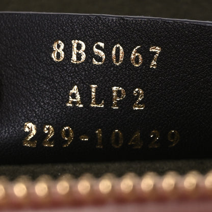 Fendi Sheepskin Vitello King Plexiglass Logo Embroidered Mini By The Way Top Handle Boston Soap 7 of 12