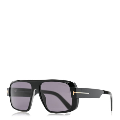 Tom Ford Acetate Turner Sunglasses TF1011 Black 1 of 8