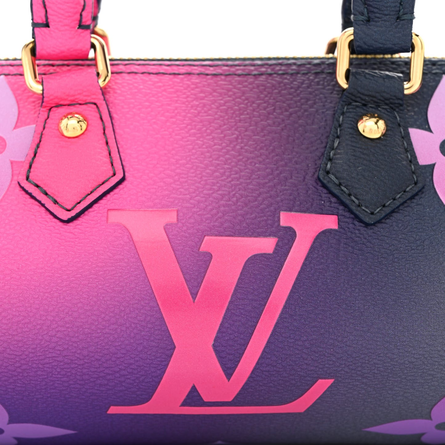 Monogram Giant Spring In The City Papillon BB Midnight Fuchsia