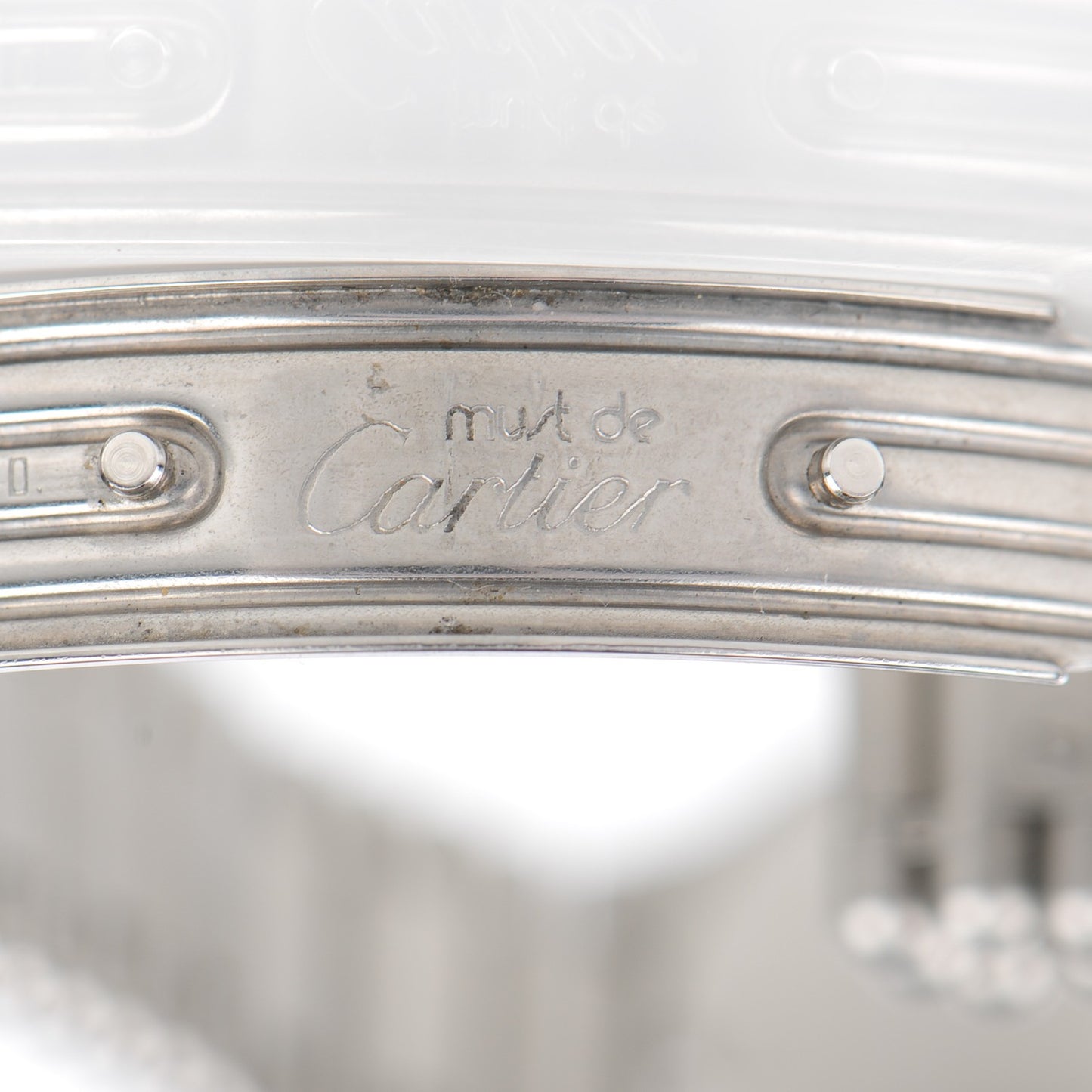 18K Yellow Gold Stainless Steel 28mm Must De 21 Watch