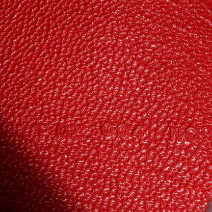 Hermes Chevre Mysore Mini Bearn Wallet Rouge Casaque 8 of 10