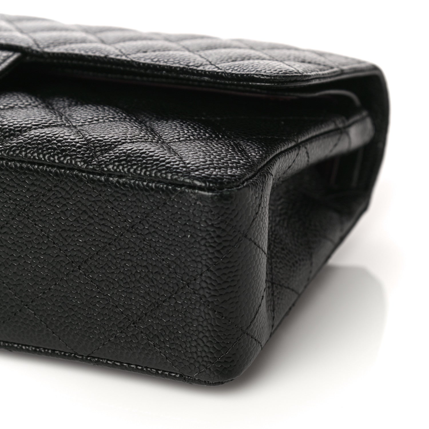 Chanel Caviar Quilted Medium Double Flap Black 10 of 10