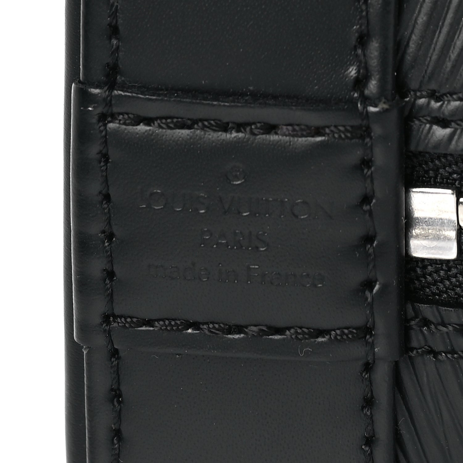Louis Vuitton Epi Alma BB Black 5 of 7