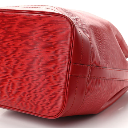 Louis Vuitton Epi Noe Castillan Red 8 of 10