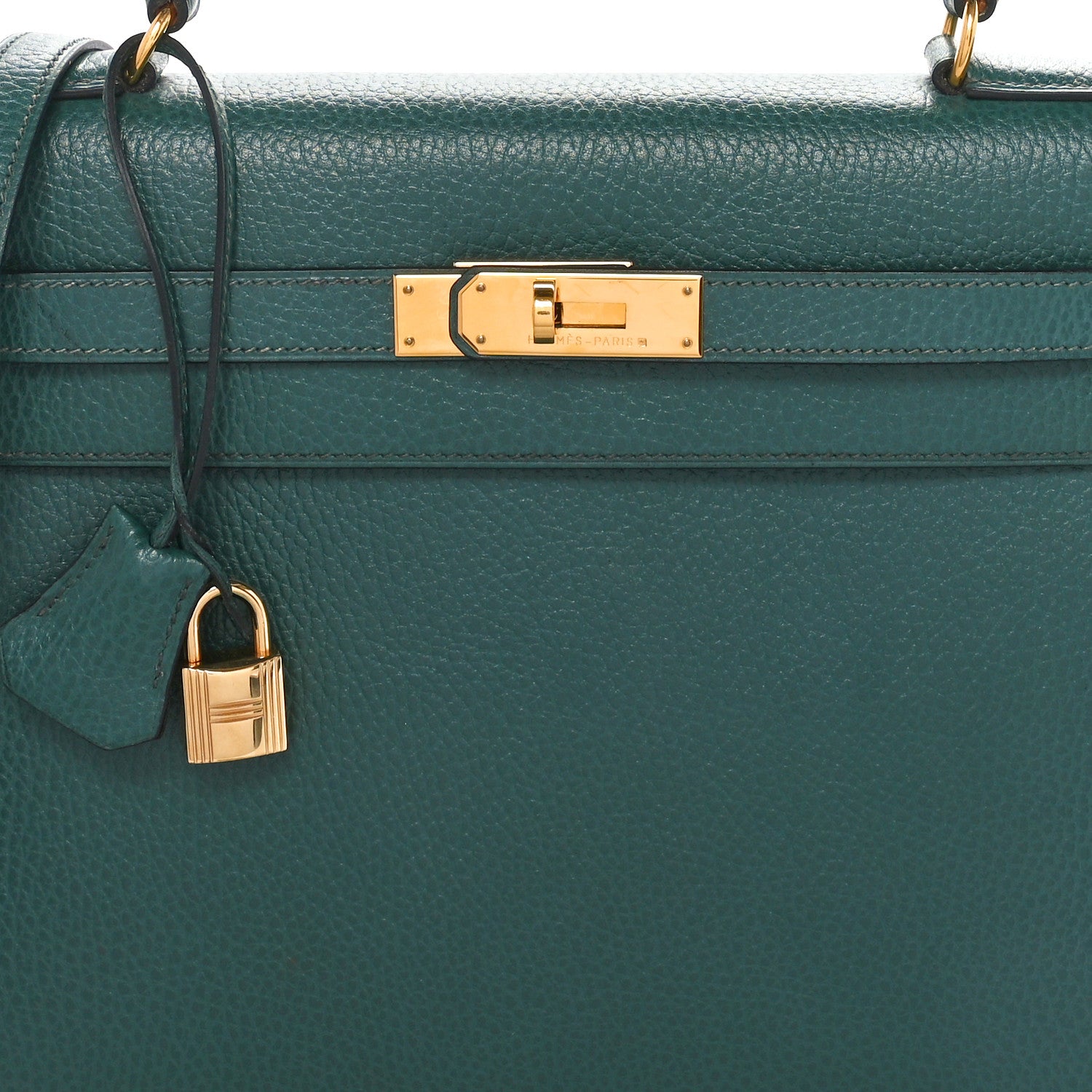 Hermes Ardennes Kelly Sellier 32 Vert Fonce 8 of 10