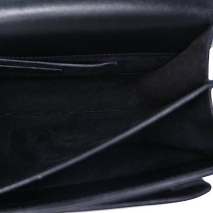 Saint Laurent Calfskin Medium Monogram Sunset Black 4 of 8