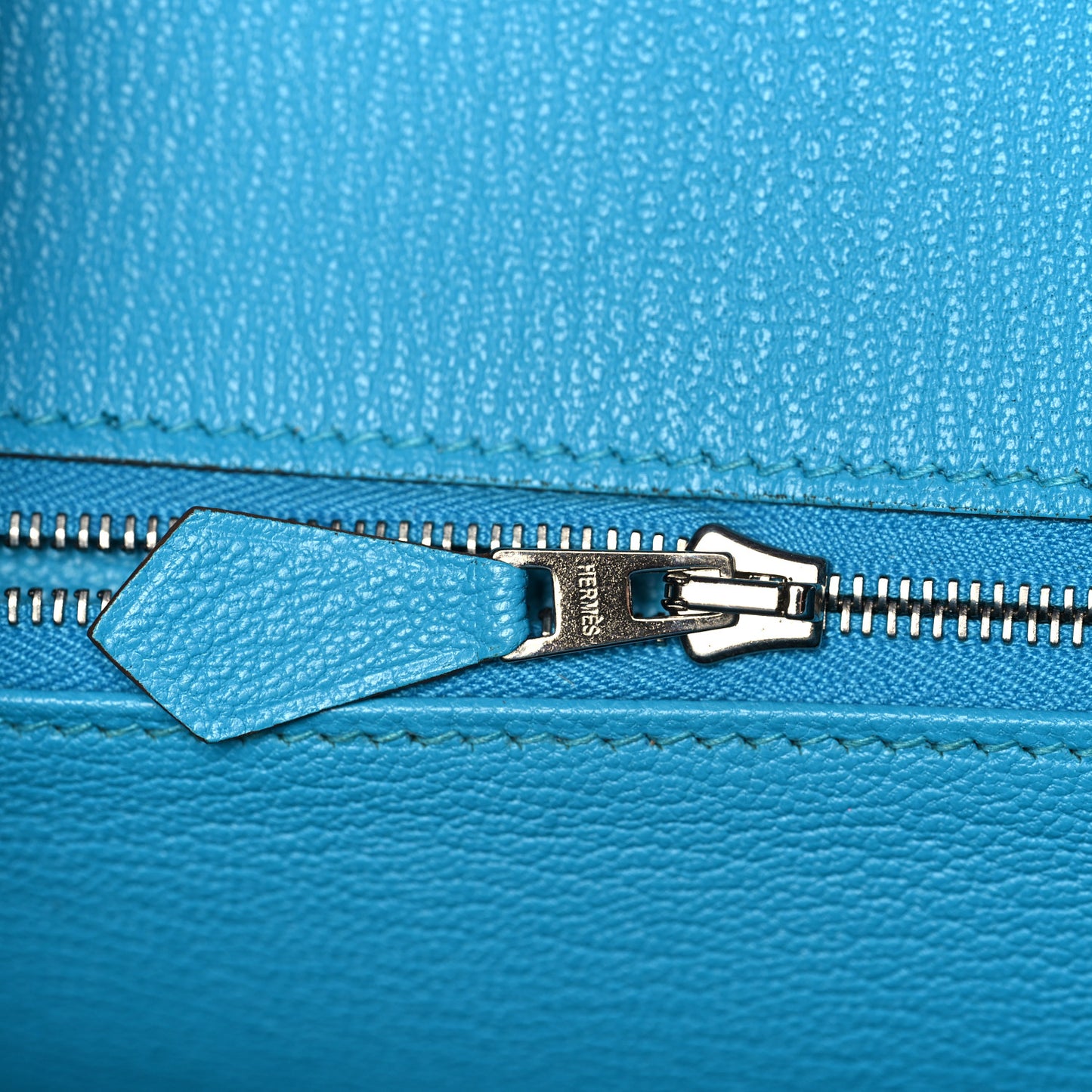 Chevre Horseshoe Birkin 30 Parme Bleu Aztec