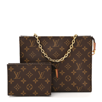 Louis Vuitton Monogram Toiletry Pouch On Chain 3 of 11
