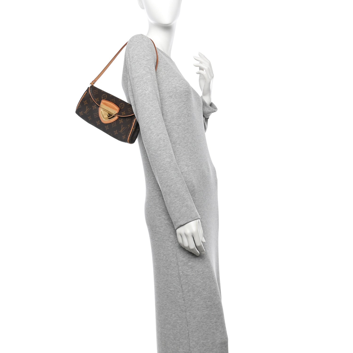 Louis Vuitton Monogram Beverly Clutch 2 of 12