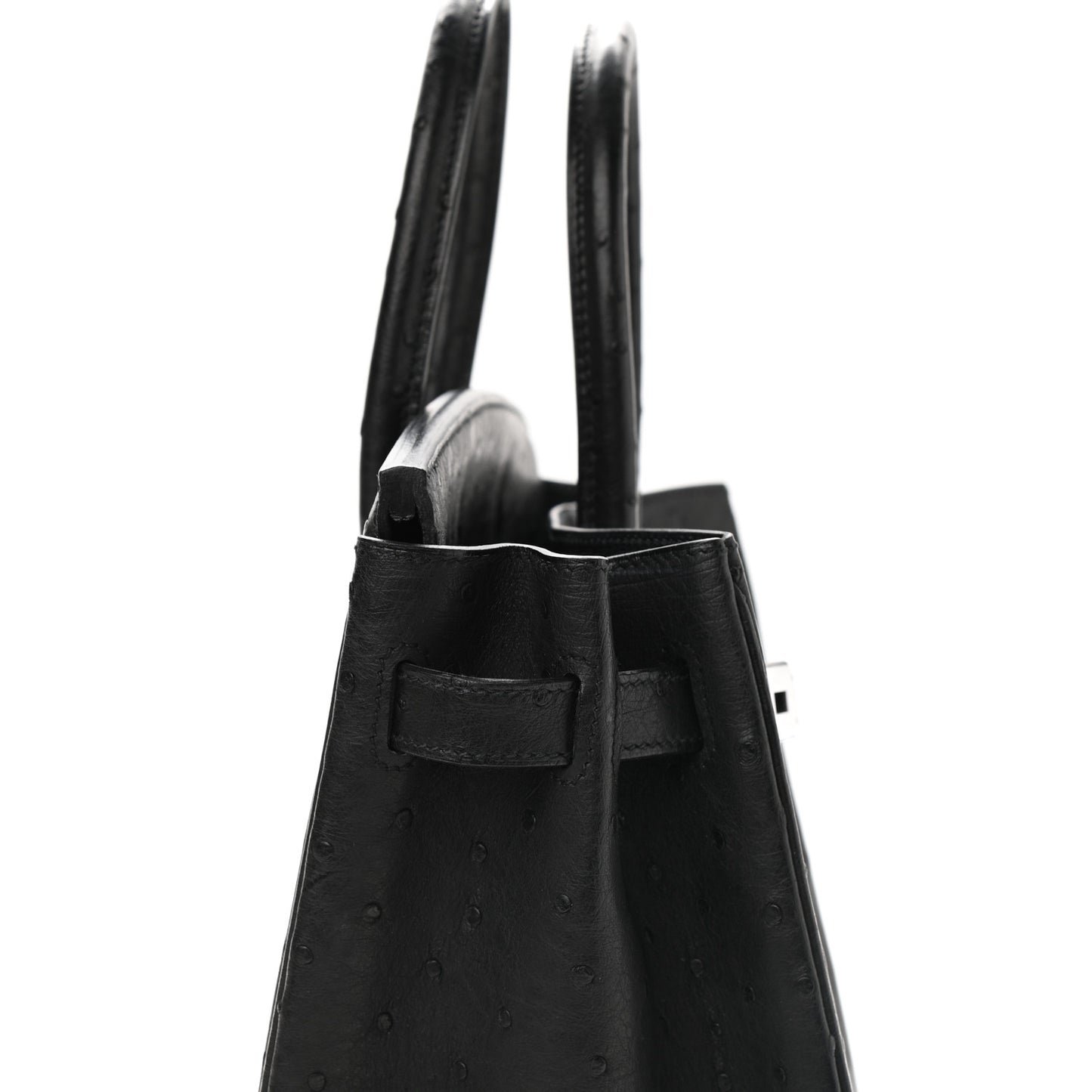 Ostrich Birkin 30 Black