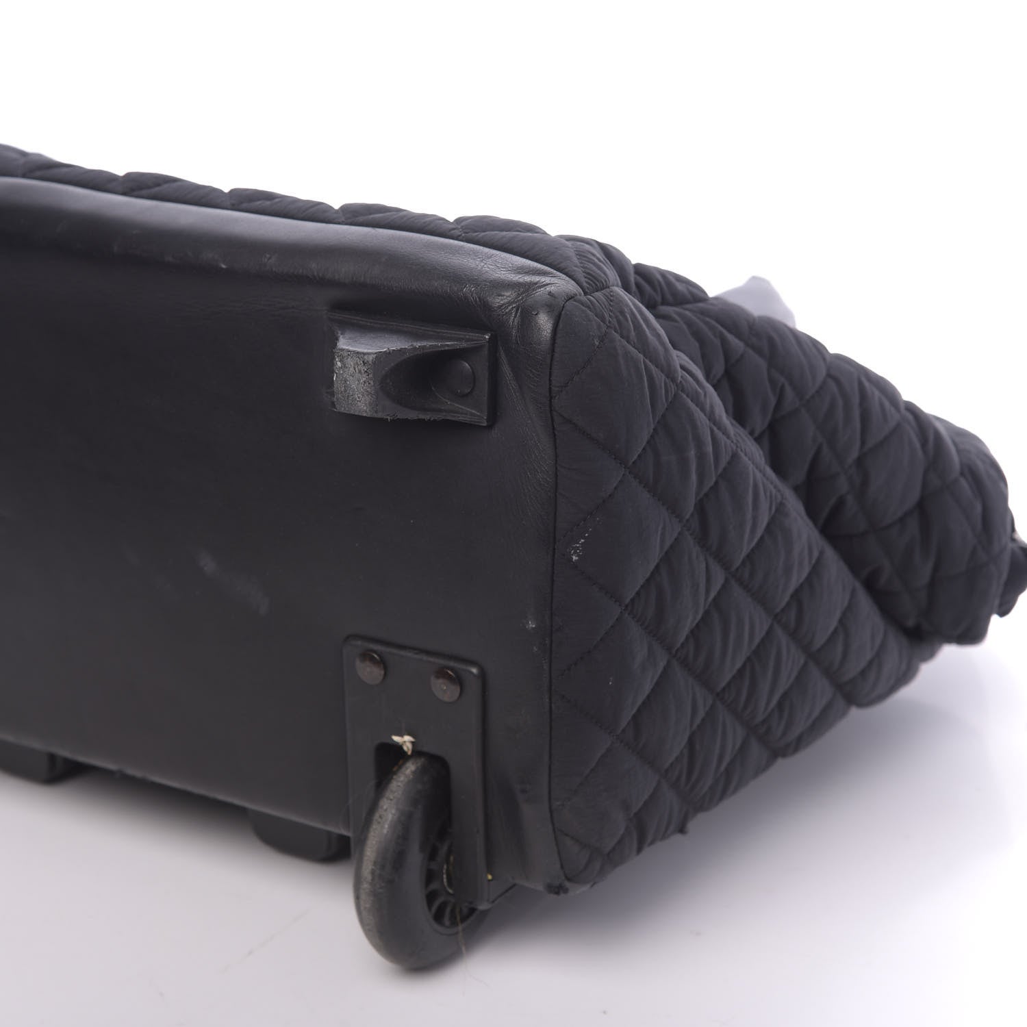 Chanel Nylon Quilted Coco Cocoon Trolley Black 7 of 20