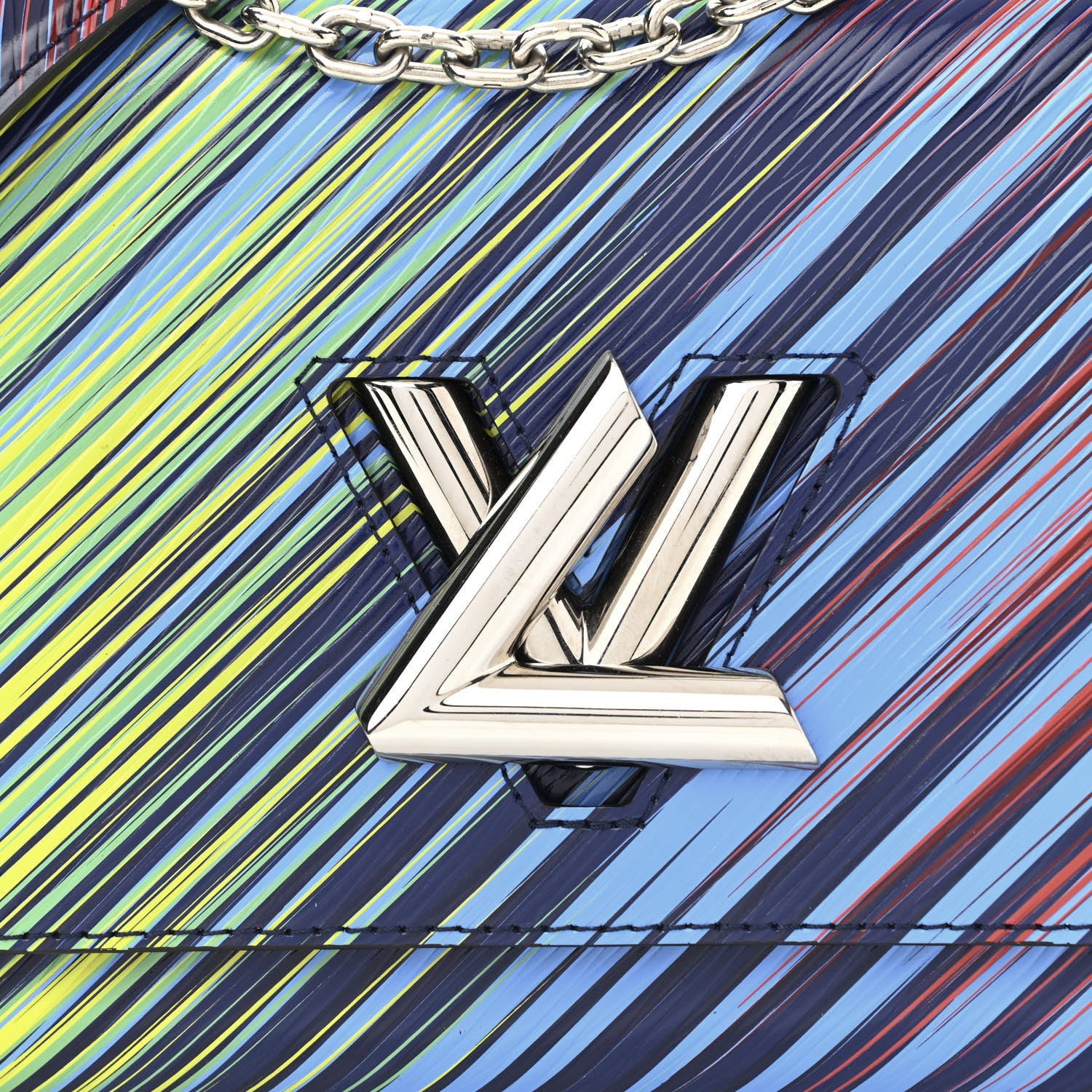 Louis Vuitton Epi Tropical Twist Shoulder Bag MM Vert Rouge 7 of 9