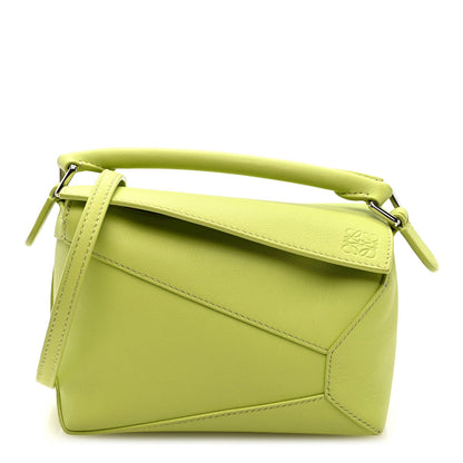 Loewe Calfskin Mini Puzzle Edge Bag Anise 1 of 7