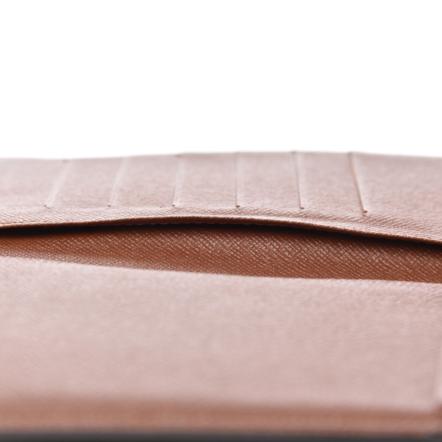 Louis Vuitton Monogram Porte Valeurs Checkbook Wallet 8 of 8