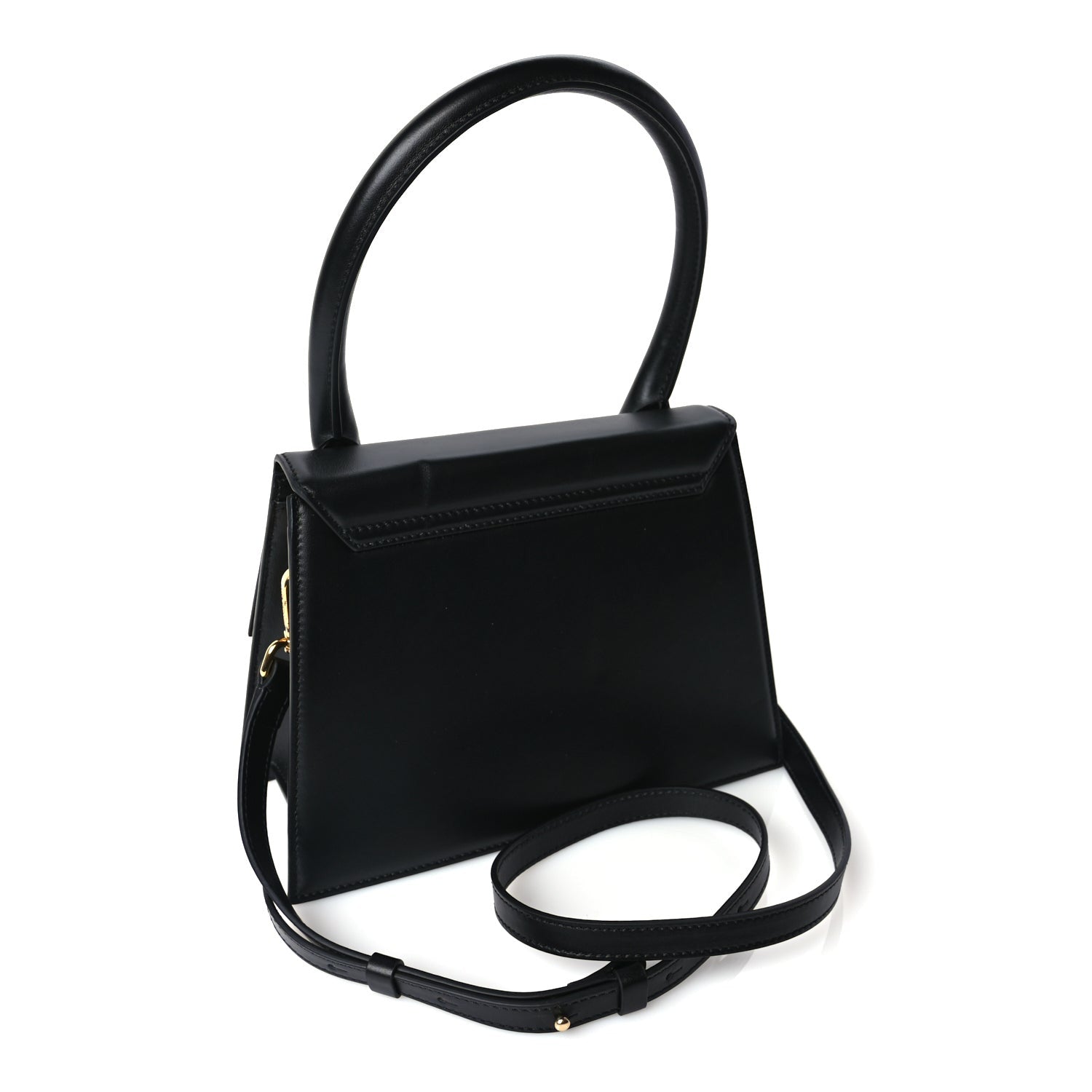 Jacquemus Smooth Calfskin Le Grand Chiquito Black 2 of 8