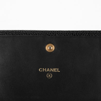 Chanel Caviar Timeless CC Wallet Black 5 of 7