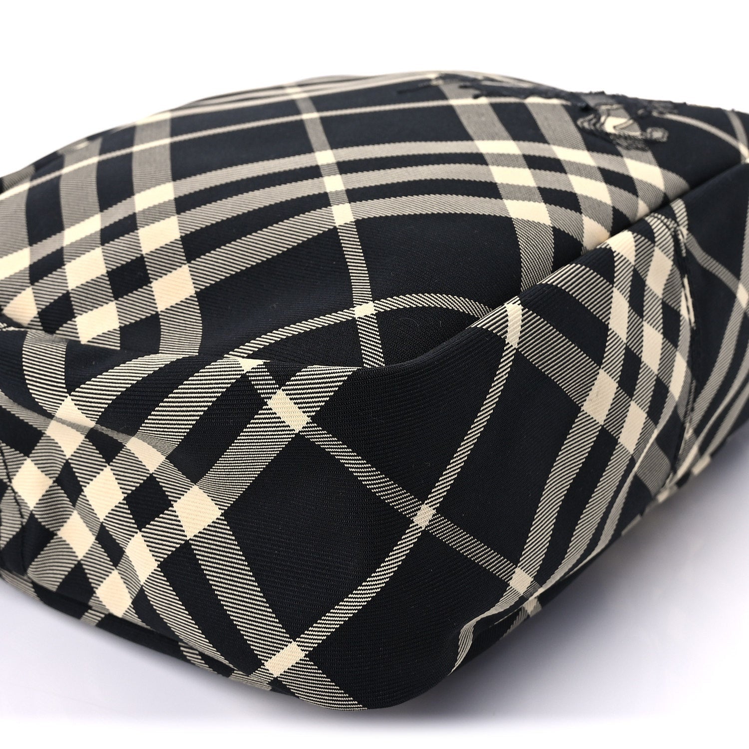 Burberry Canvas Check EKD-applique Crossbody Bag Black Calico 7 of 8