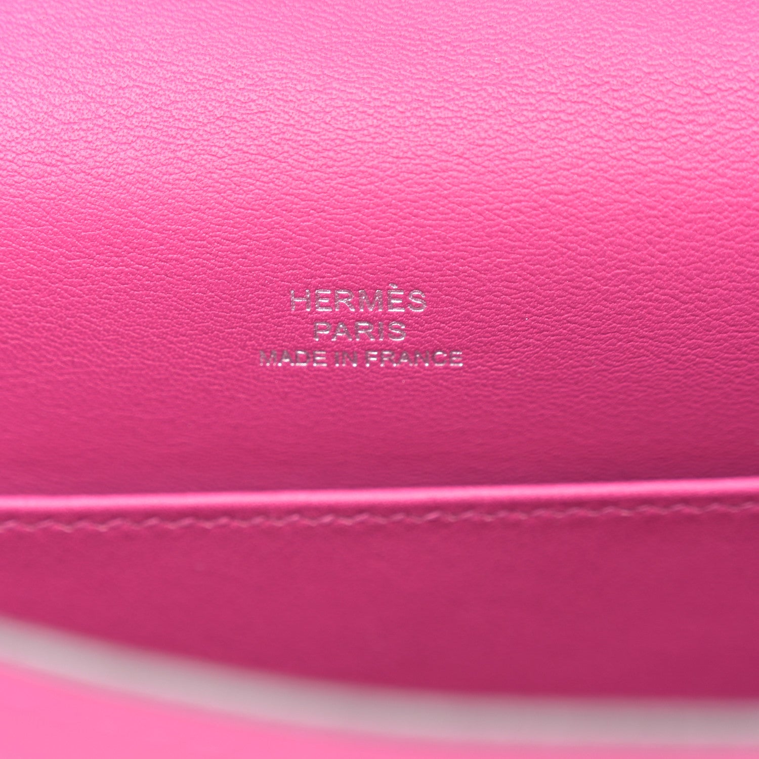 Hermes Swift Kelly Pochette Clutch Rose Pourpre 6 of 11