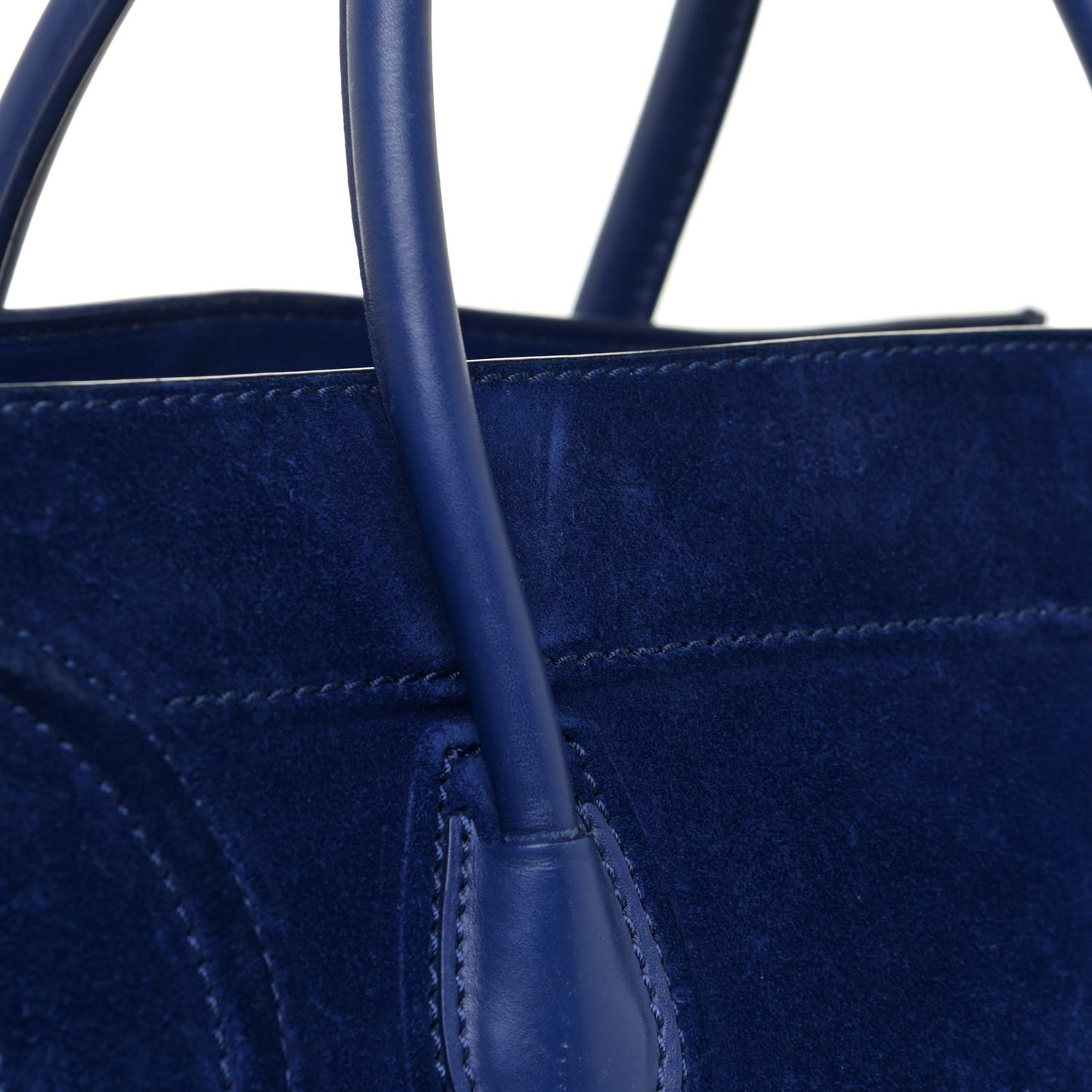 Suede Medium Phantom Luggage Royal Blue