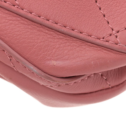 Chanel Calfskin Stitched Small Flap Bag Pink 11 of 11