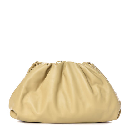 Bottega Veneta Smooth Butter Calf The Pouch Oversized Clutch Tapioca 1 of 9