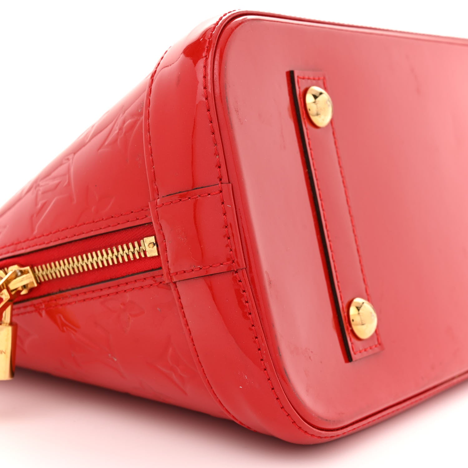 Louis Vuitton Vernis Alma PM Cherry 9 of 20