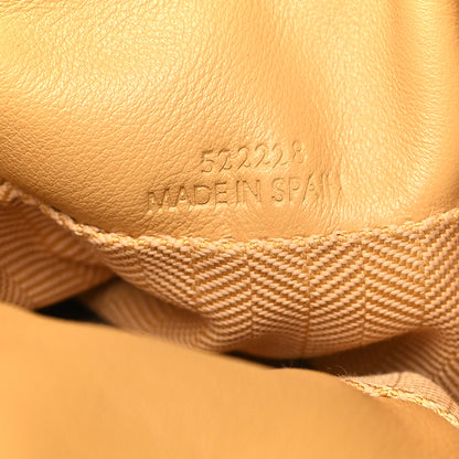 Loewe Calfskin Flamenco Puffer Knot Bag Camel 7 of 10