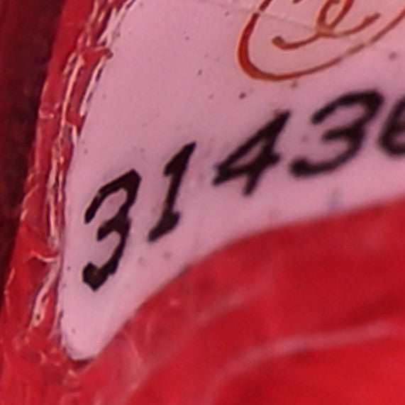 Chanel Iridescent Lambskin Quilted Mini Top Handle Rectangular Flap Red 7 of 11