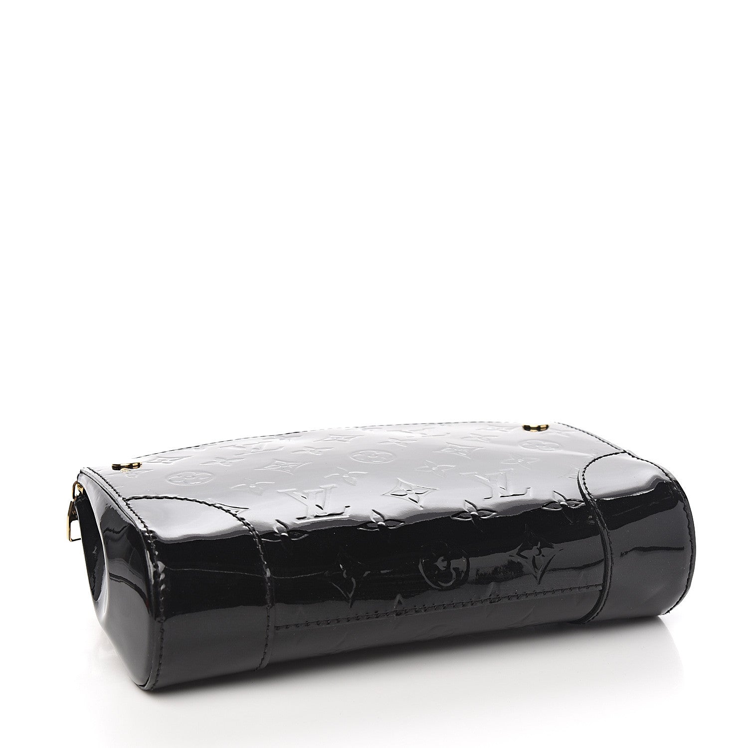 Louis Vuitton Vernis Santa Monica Clutch Noir Magnetique 3 of 9