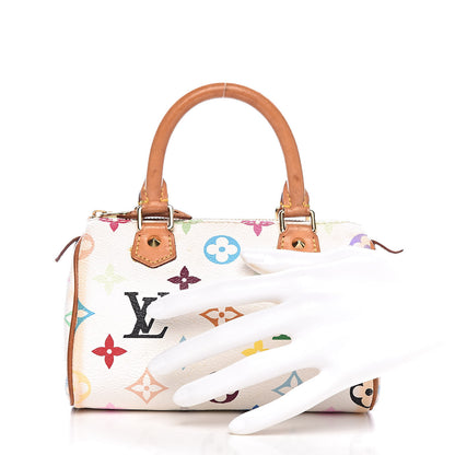 Louis Vuitton Monogram Multicolor Mini Sac HL Speedy White 2 of 12