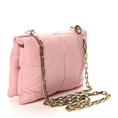 Mulberry Nappa Pillow Quilted Little Softie Bag Powder Rose 2 of 10