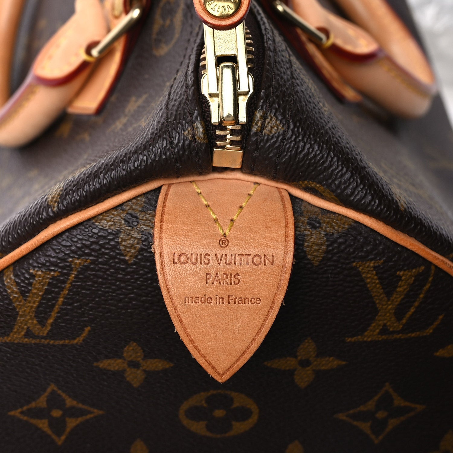 Louis Vuitton Monogram Speedy 30 Brown 5 of 8