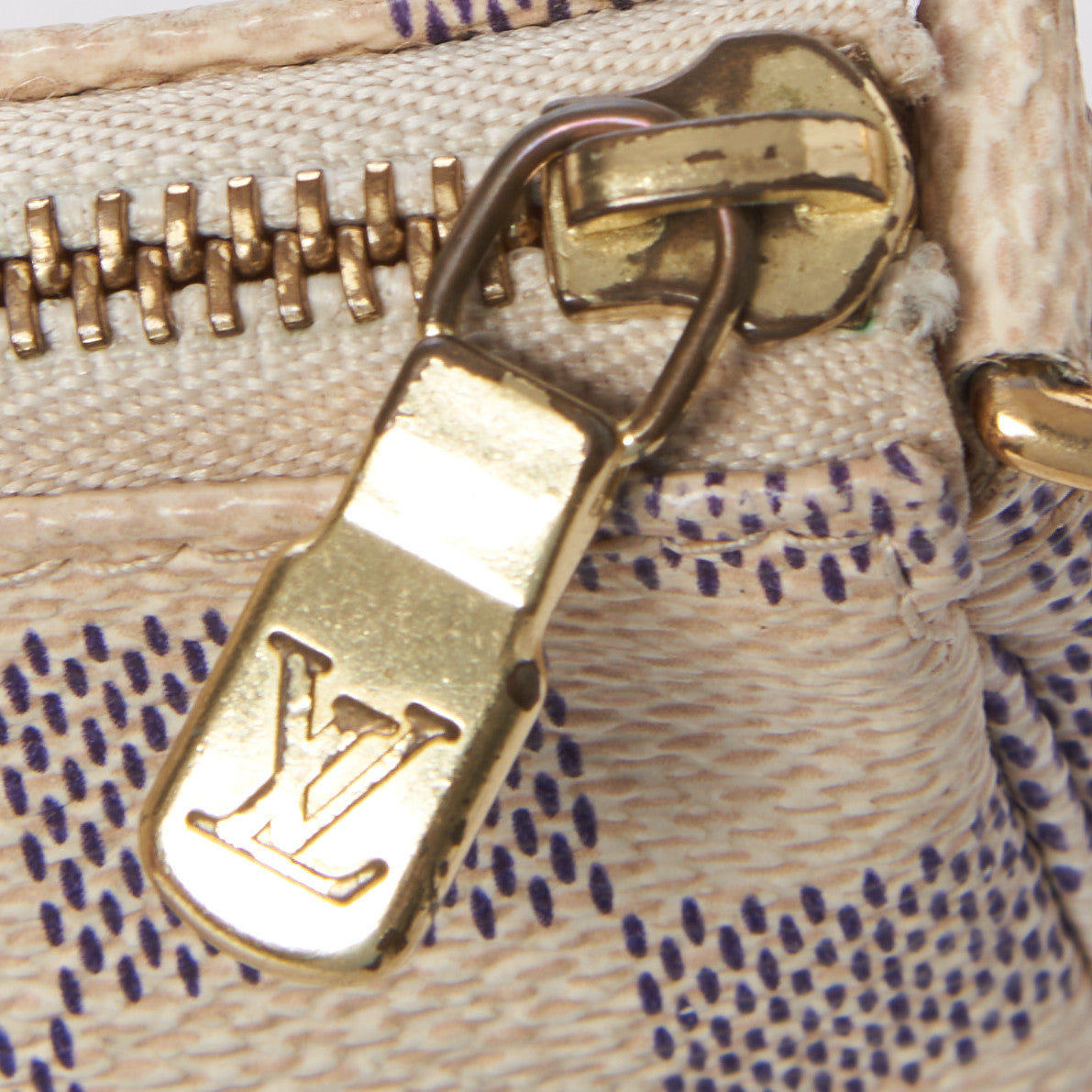 Damier Azur Mini Pochette Accessories