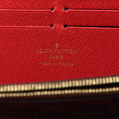 Louis Vuitton Damier Ebene Clemence Wallet 6 of 7