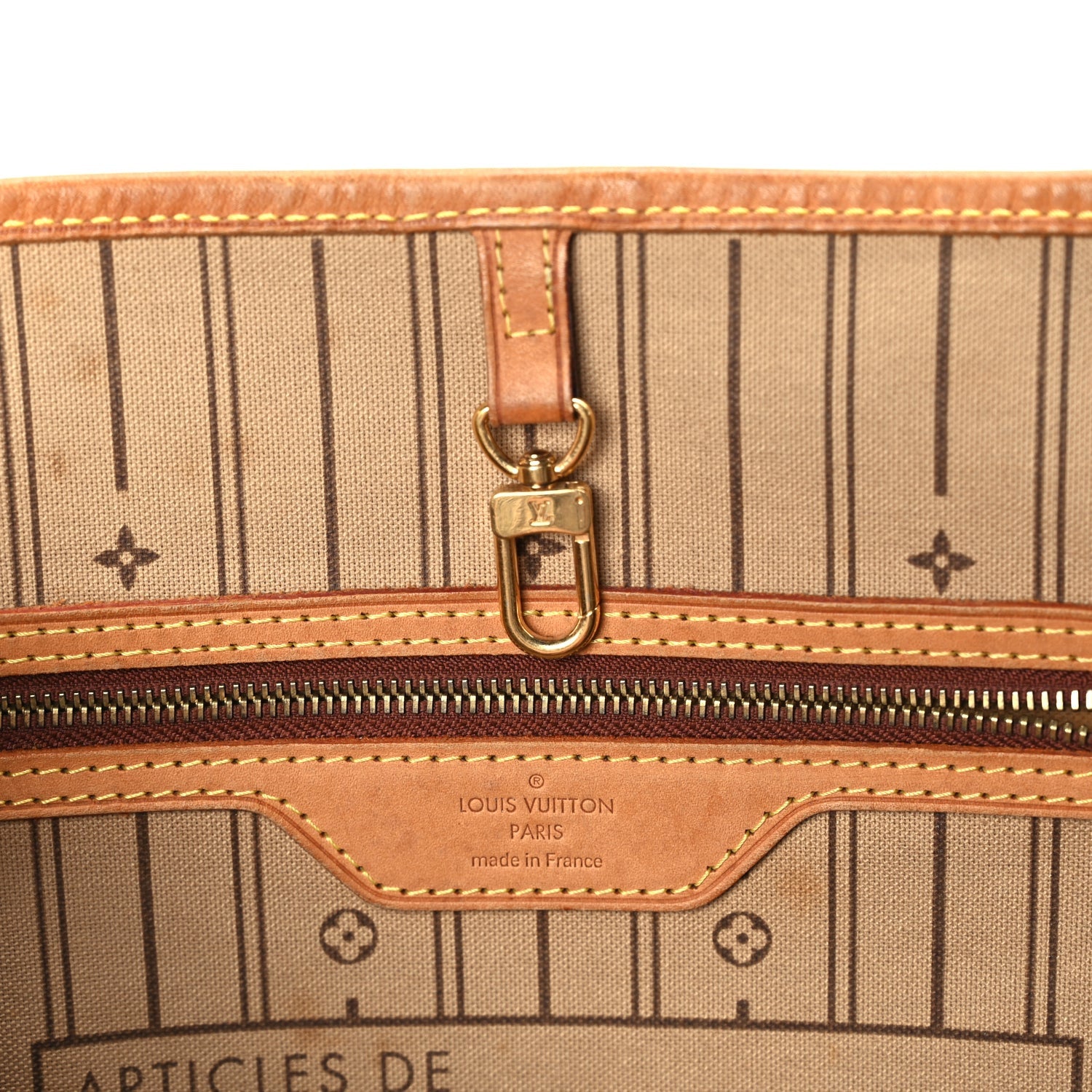 Louis Vuitton Monogram Neverfull MM 6 of 9