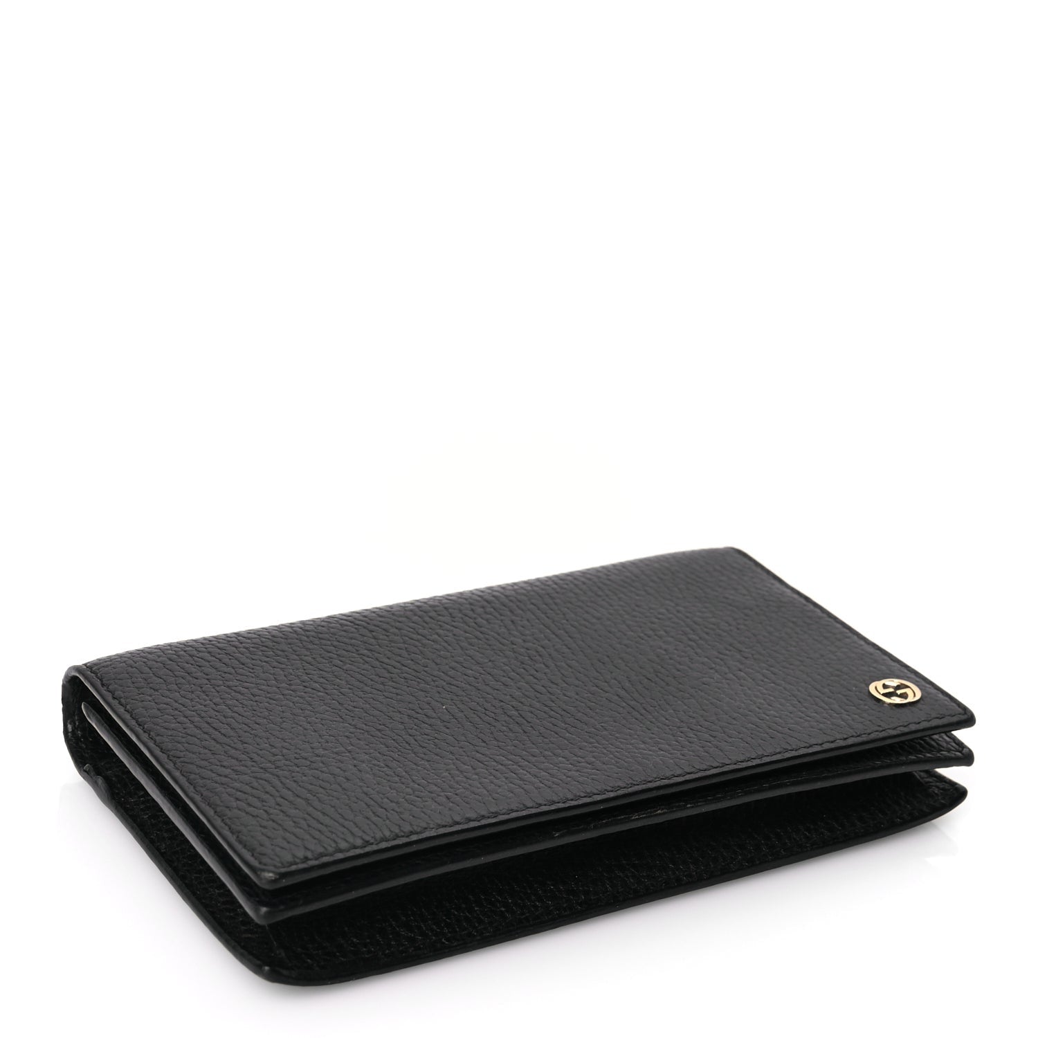Gucci Dollar Calfskin Medium Betty Chain Wallet Black 3 of 8