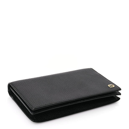 Gucci Dollar Calfskin Medium Betty Chain Wallet Black 3 of 8