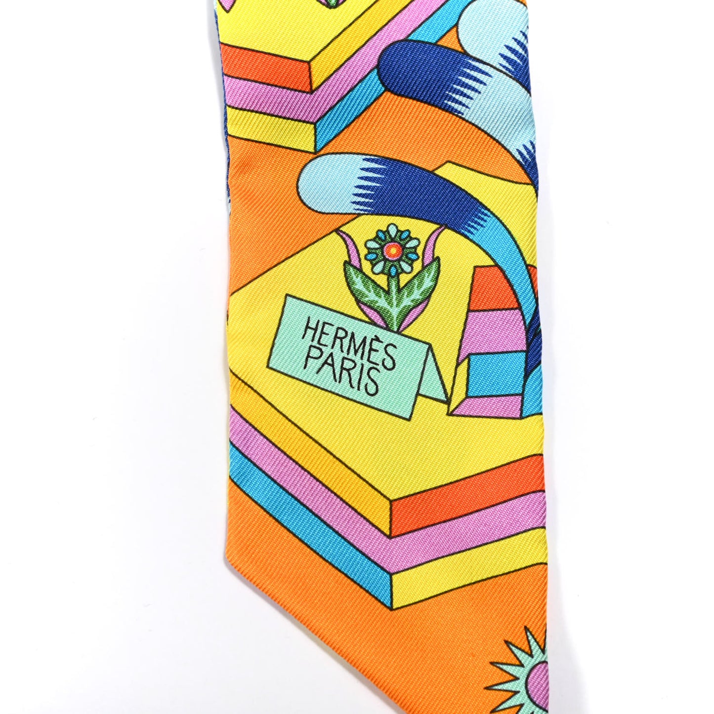 Silk La Source de Pegase Twilly Orange Vif Jaune Vif