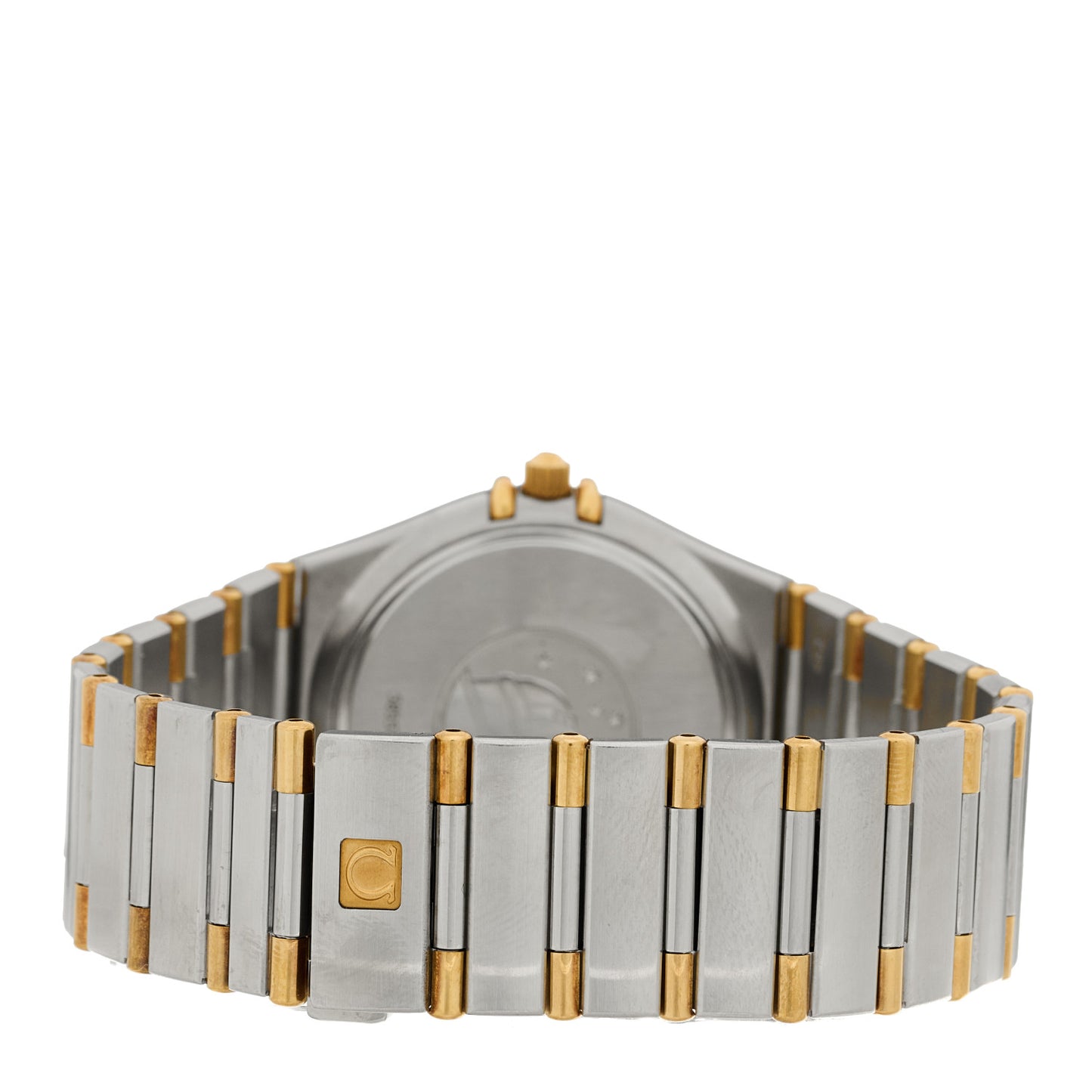 Stainless Steel 18K Yellow Gold 33mm Constellation Quartz Watch White 1312.30