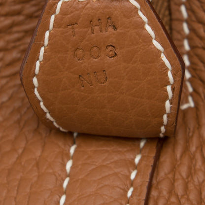 Hermes Taurillon Clemence Bolide 35 Gold 8 of 9