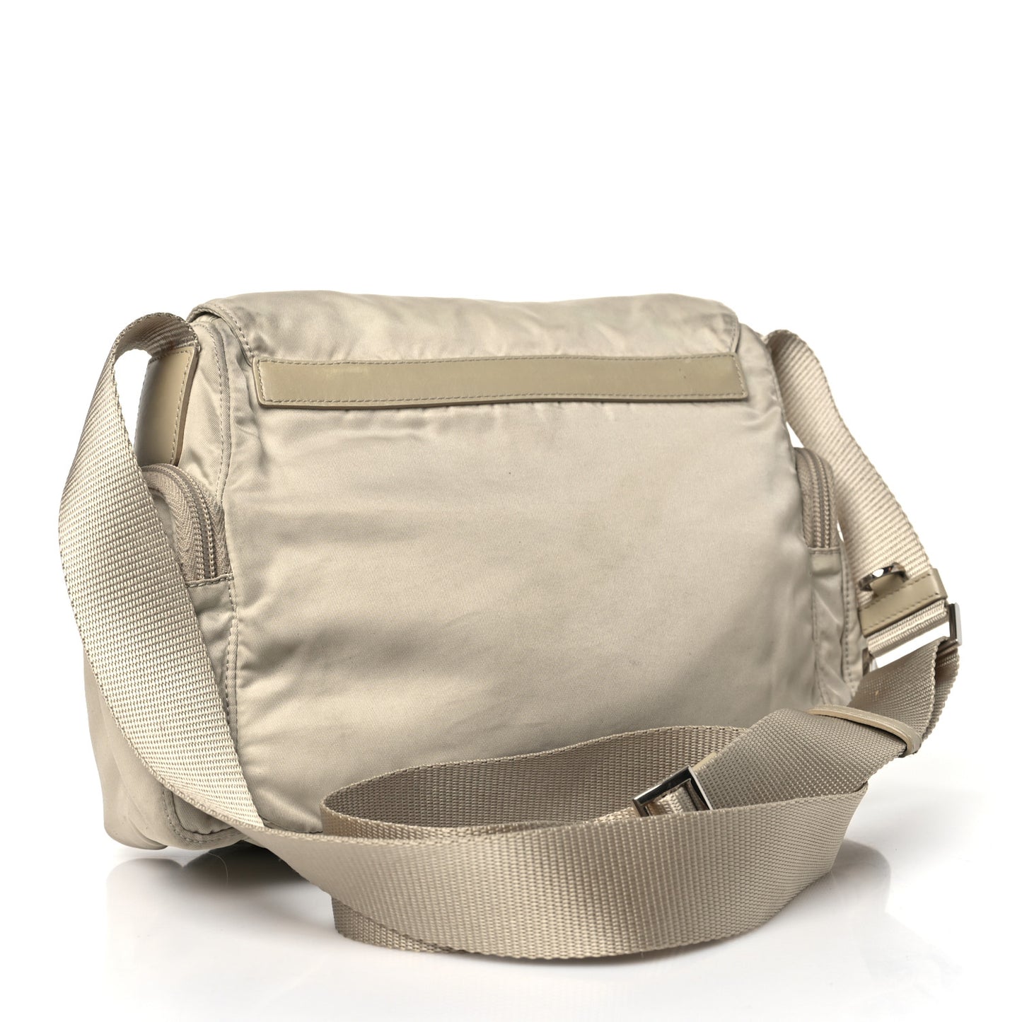 Nylon Vela Single Buckle Messenger Bag Deserto