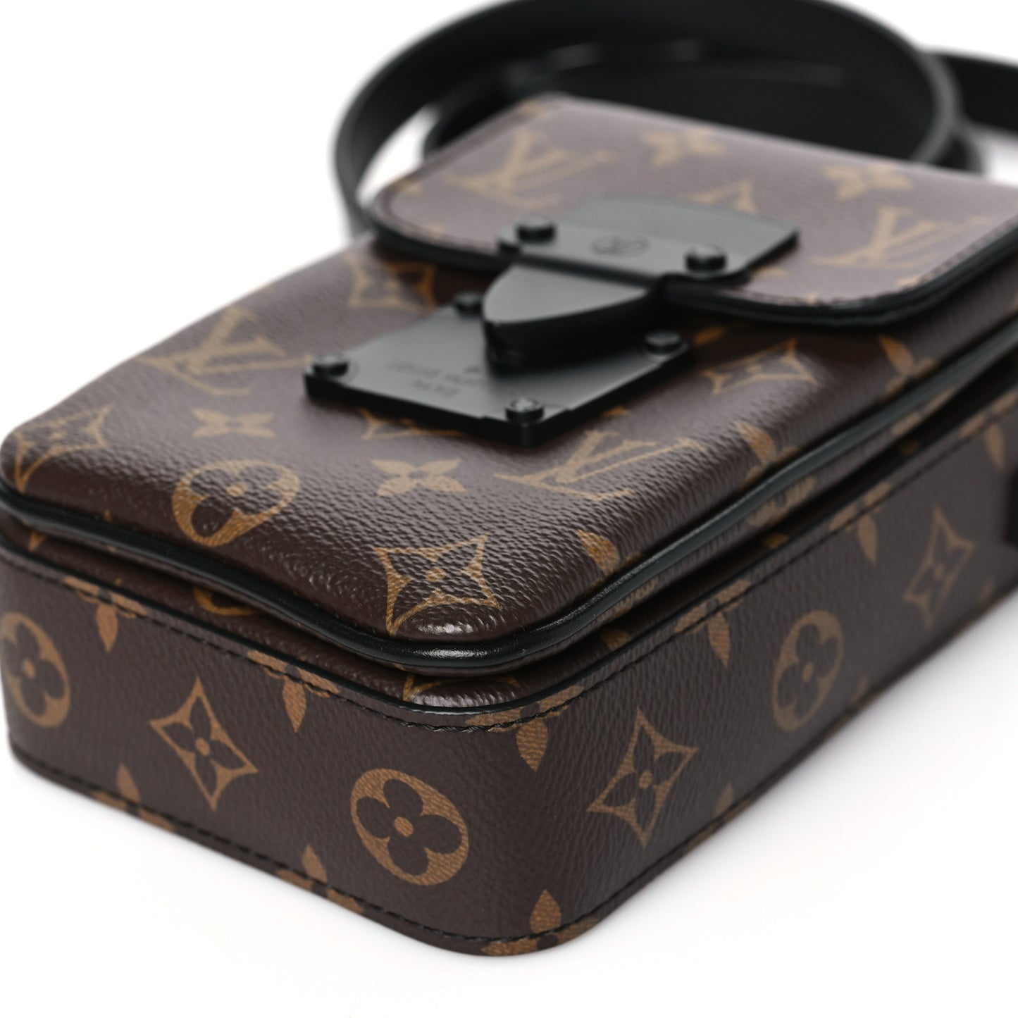 Monogram S Lock Vertical Wearable Wallet