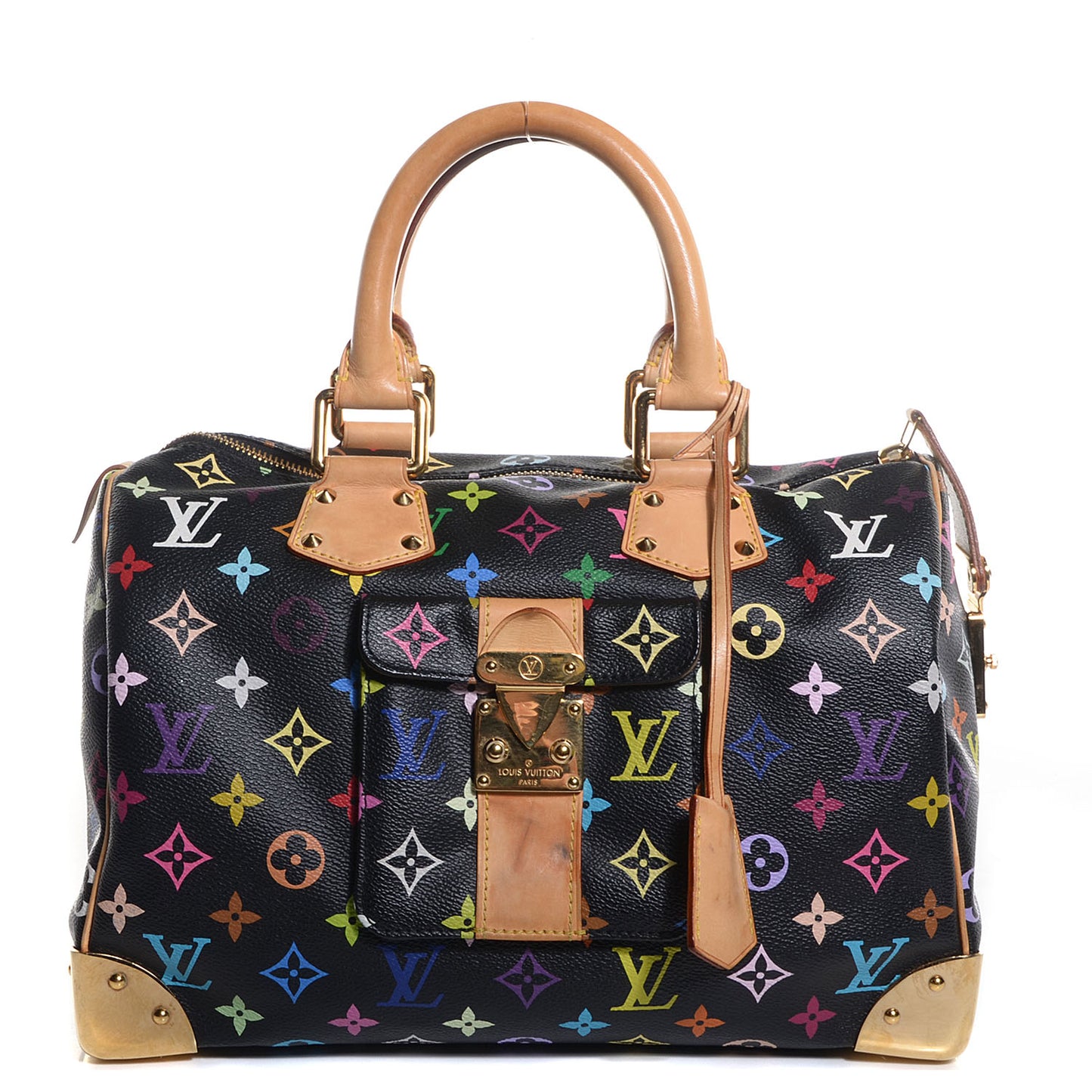 Monogram Multicolor Speedy 30 Black