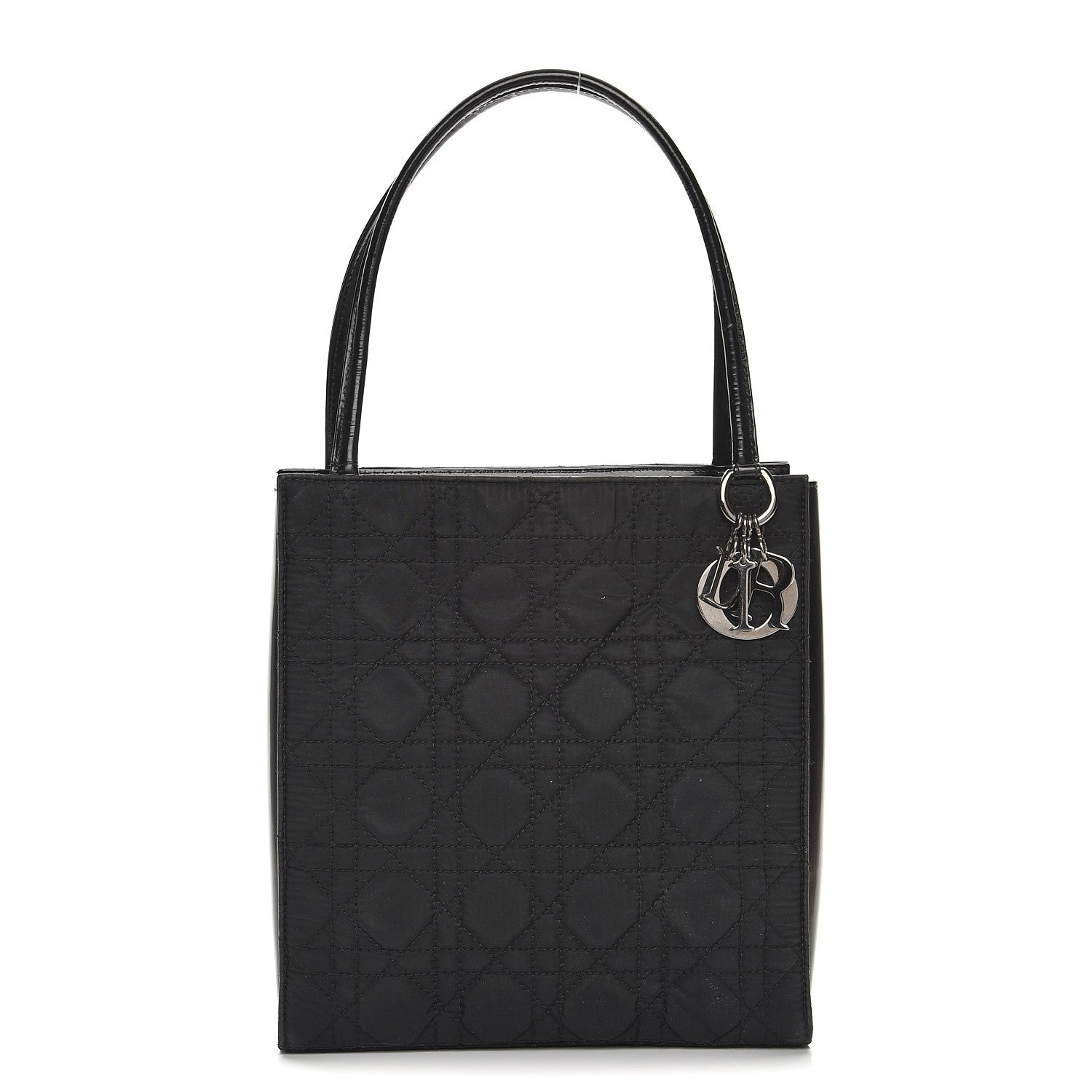 Christian Dior Nylon Cannage Dior Tote Black 1 of 9